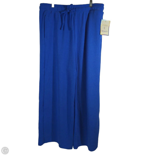 Pants Lounge By Clothes Mentor In Blue, Size: L