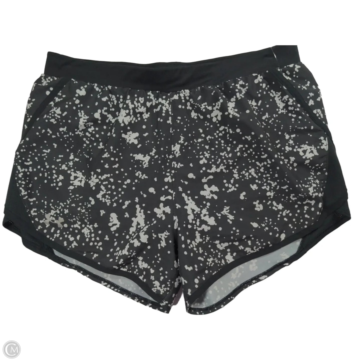 Athletic Shorts By Under Armour In Black & White, Size: M