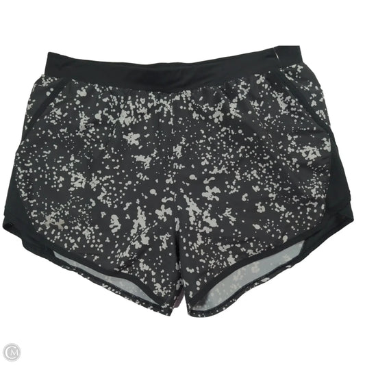Athletic Shorts By Under Armour In Black & White, Size: M