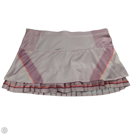 Athletic Skort By K Swiss In Pink, Size: L