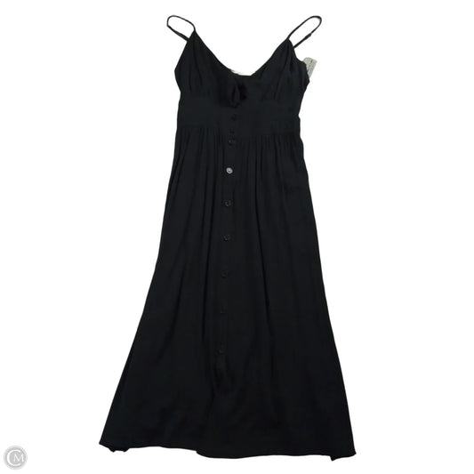 Dress Casual Midi By Clothes Mentor In Black, Size: M