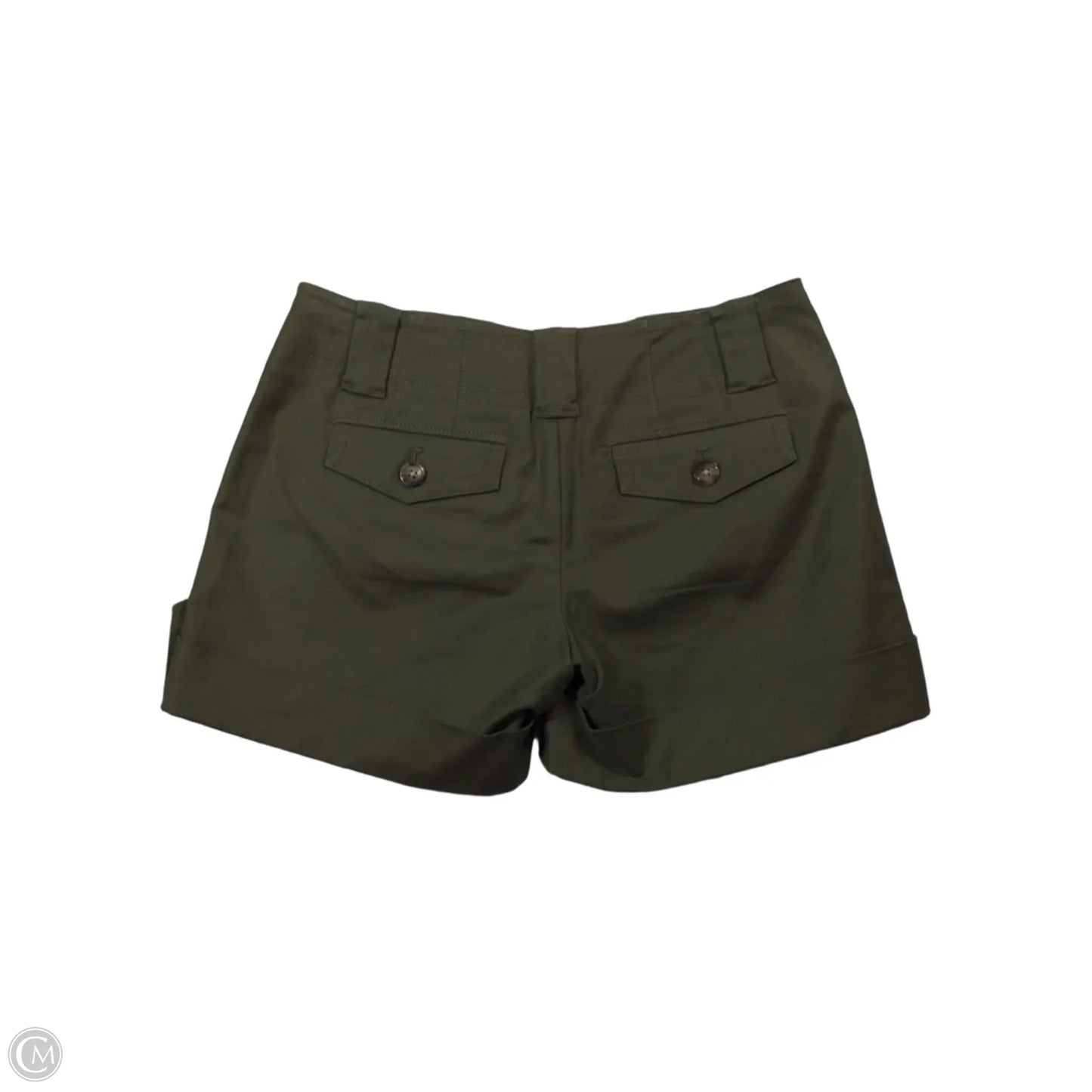 Shorts By Ann Taylor In Green, Size: 0p