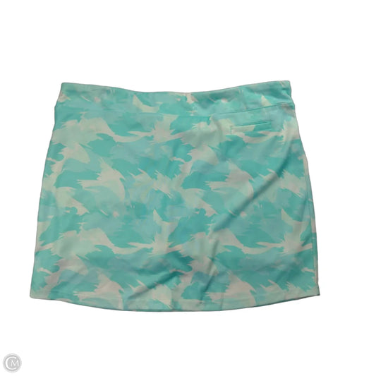 Athletic Skort By Pebble Beach In Aqua, Size: L