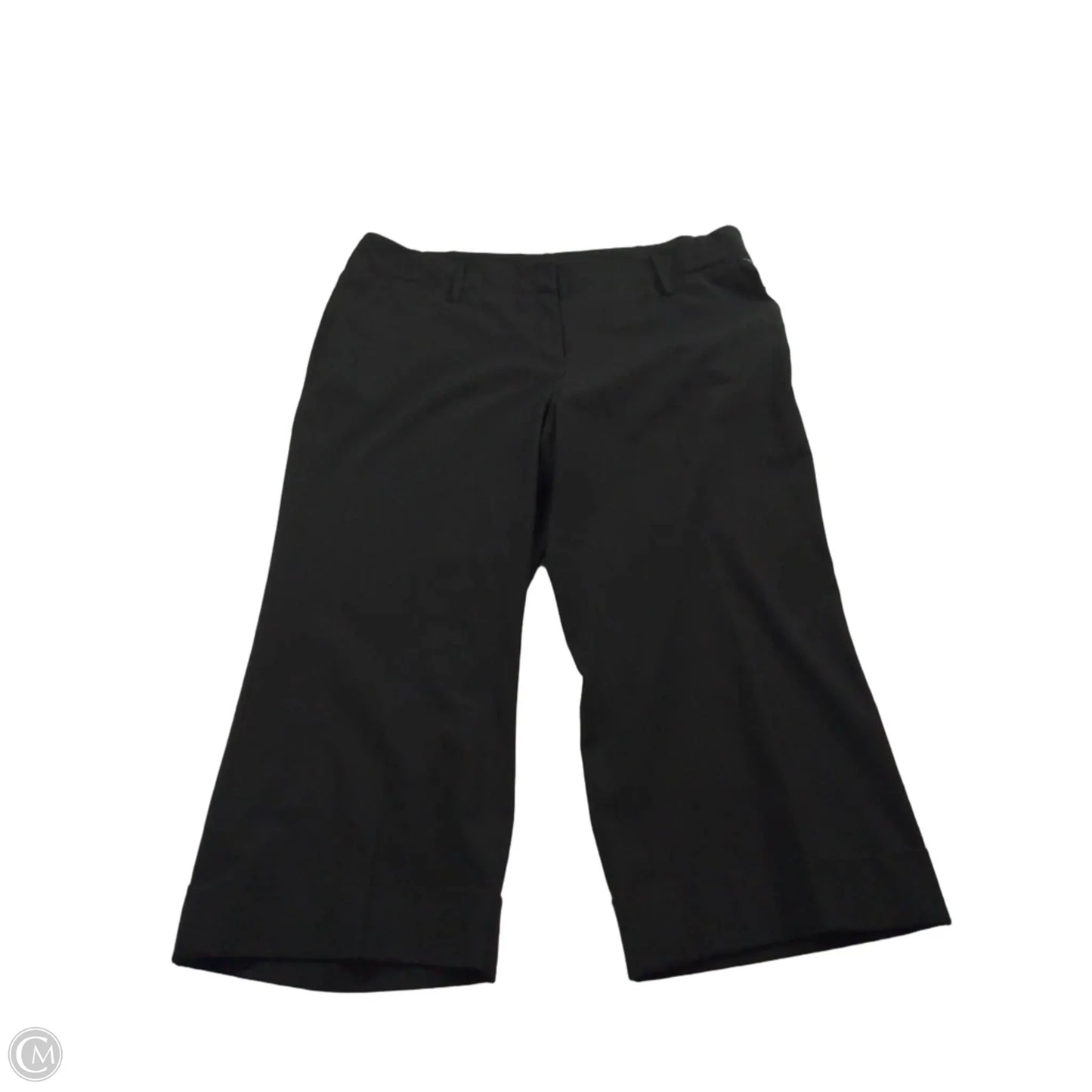 Pants Cropped By Michael By Michael Kors In Black, Size: 14p