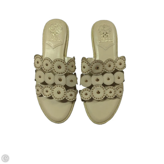 Sandals Flats By Vince Camuto In Beige, Size: 8.5