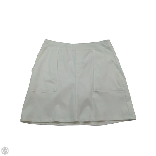Skirt Mini & Short By Dg2 In White, Size: M