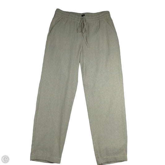 Pants Lounge By J. Crew In Striped Pattern, Size: 6