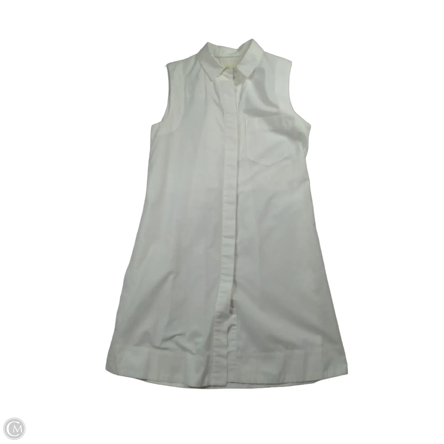 Dress Casual Midi By Maeve In White, Size: 2
