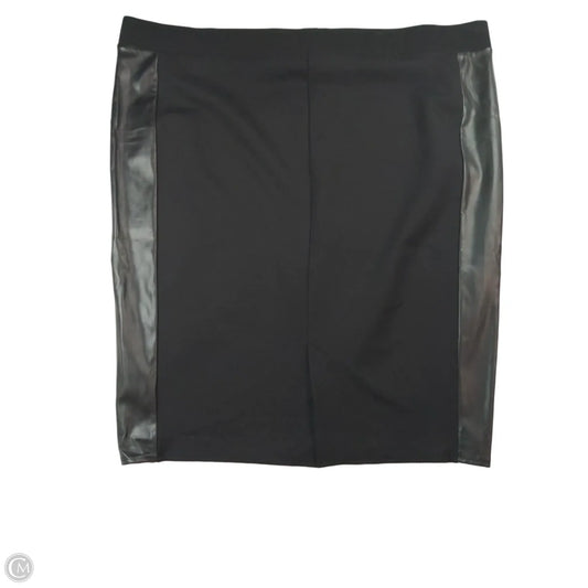 Skirt Midi By Torrid In Black, Size: 4x