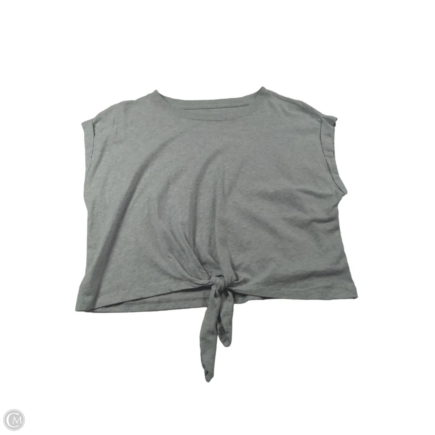 Top Short Sleeve By Gap In Grey, Size: Xs