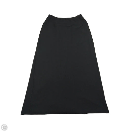 Skirt Midi By Eileen Fisher In Black, Size: Xs