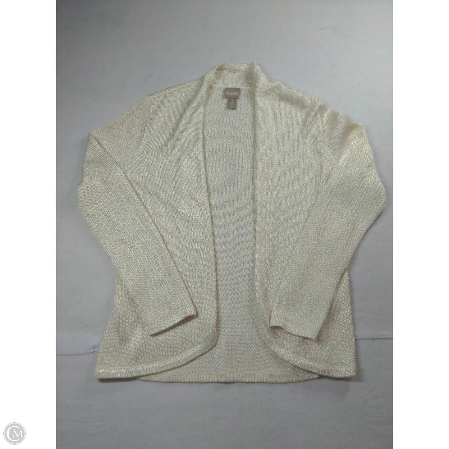Cardigan By Chicos In Ivory, Size: M