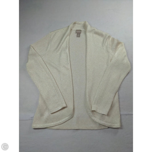 Cardigan By Chicos In Ivory, Size: M