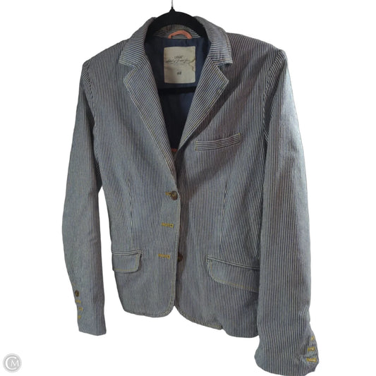 Blazer By H&m In Striped Pattern, Size: 10