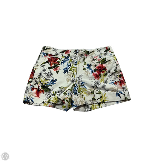 Shorts By White House Black Market In Floral Print, Size: 12p