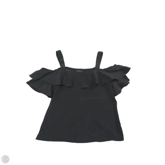 Top Short Sleeve By J. Crew In Black, Size: 6