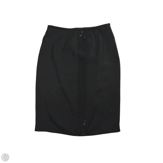 Skirt Designer By Escada In Black, Size: 4