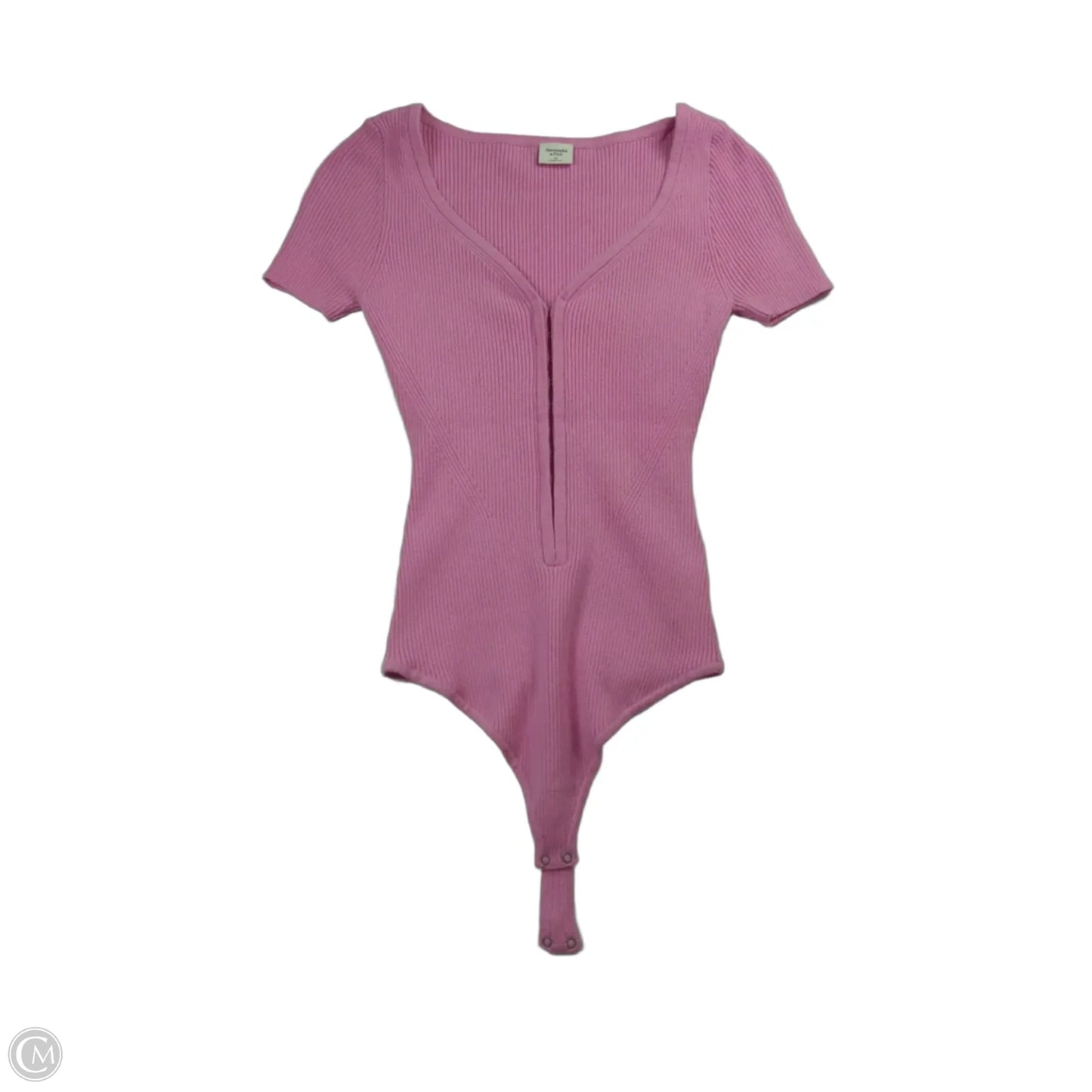 Bodysuit By Abercrombie And Fitch In Pink, Size: M