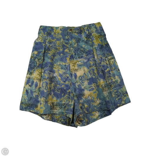 Shorts By Clothes Mentor In Blue & Yellow, Size: S