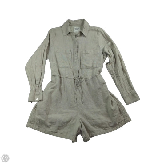 Romper By Abercrombie And Fitch In Beige, Size: M