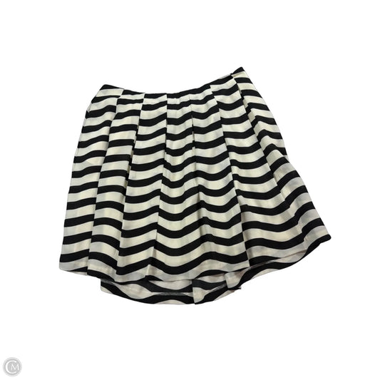 Skirt Midi By Banana Republic In Black & White, Size: 6