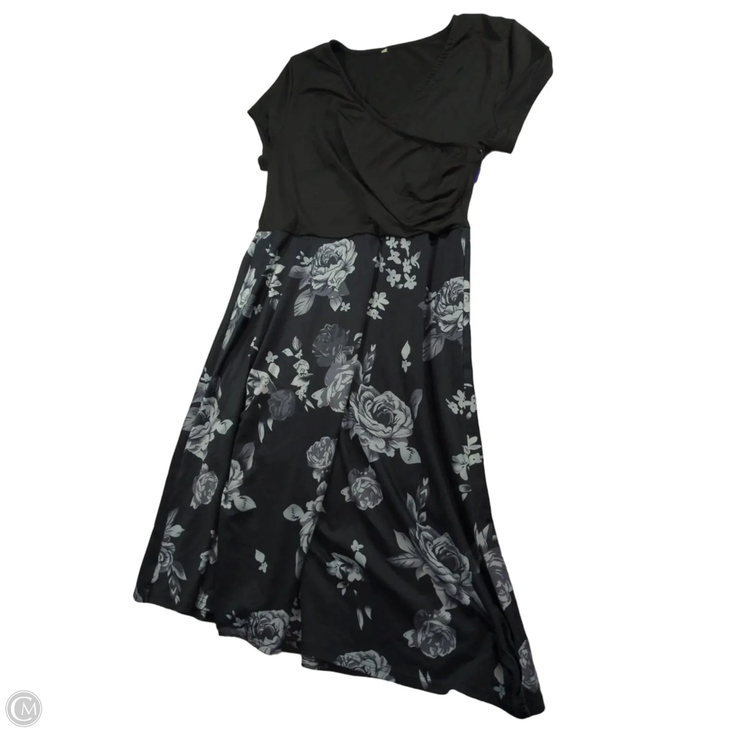 Dress Casual Short By Clothes Mentor In Floral Print, Size: M