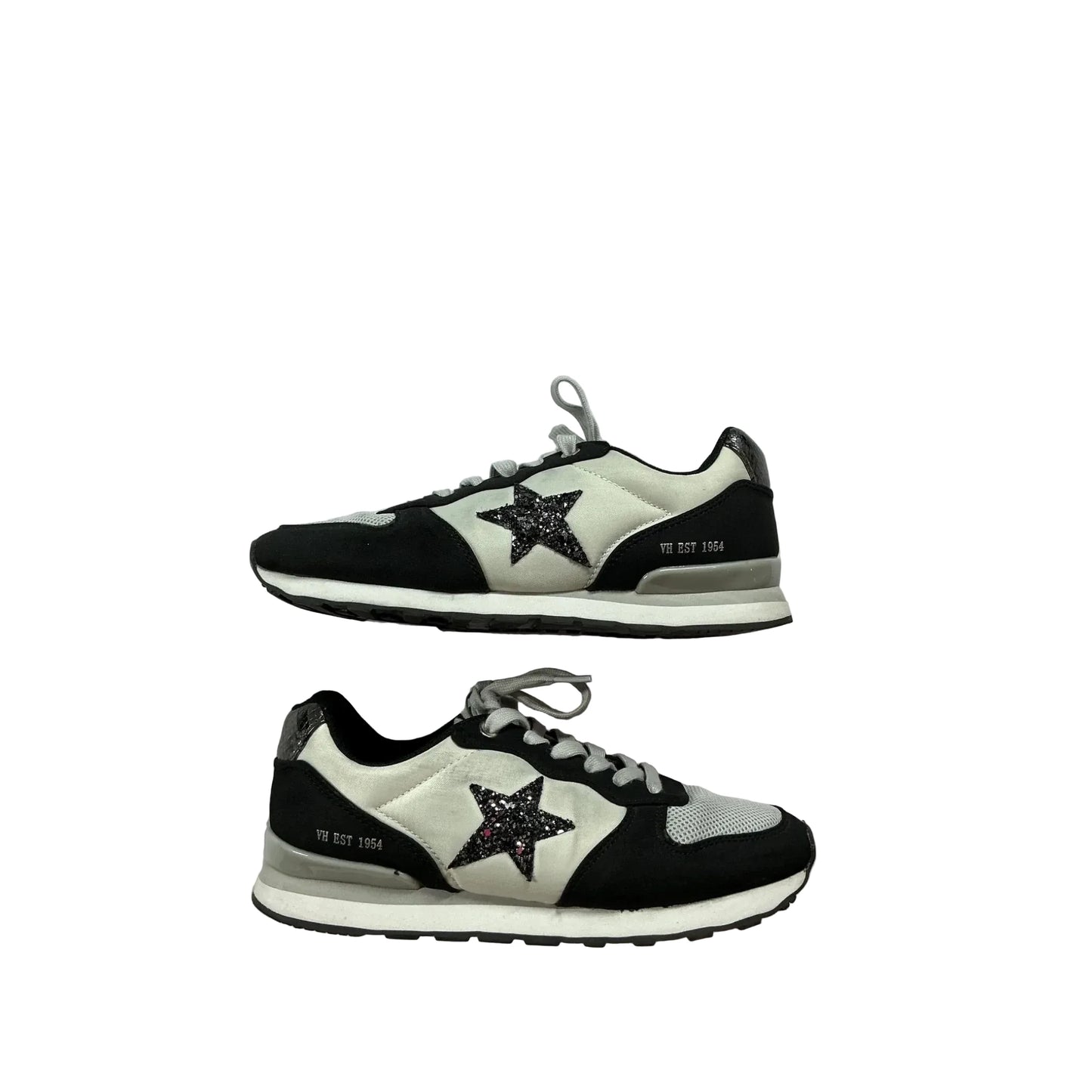 Shoes Sneakers By Vintage Havana In Black & Grey, Size: 8