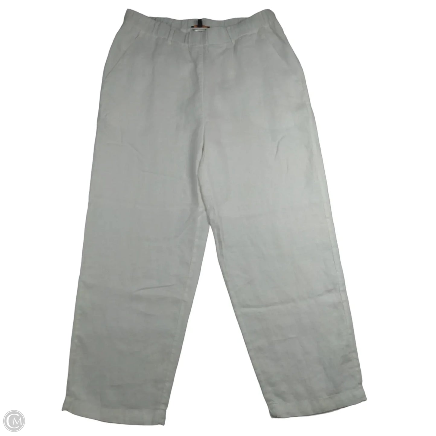 Pants Linen By Quince In White, Size: M