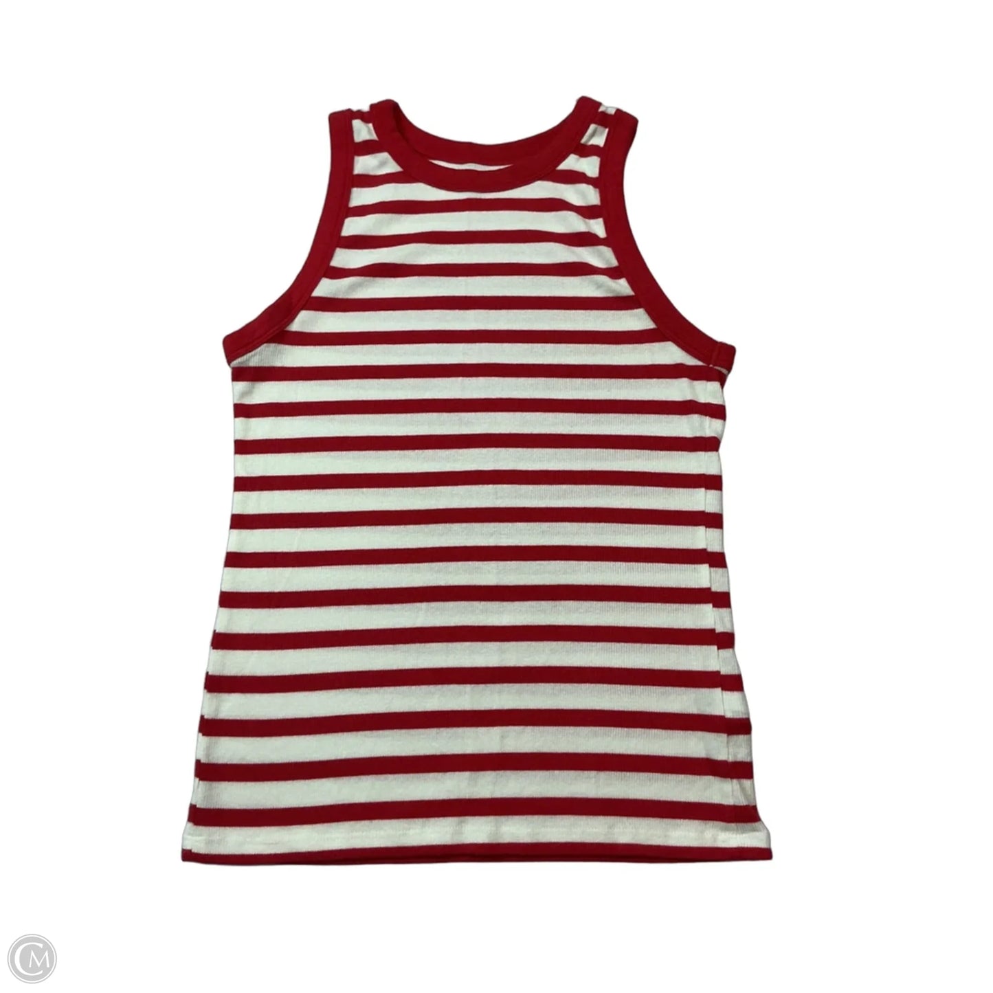 Top Sleeveless By A New Day In Striped Pattern, Size: M