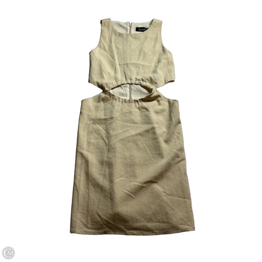 Dress Party Short By Clothes Mentor In Beige, Size: Xs