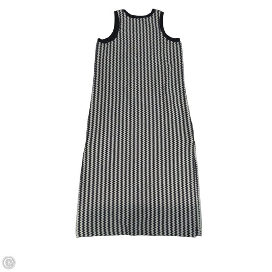 Swimwear Cover-up By Loft In Black & Cream, Size: L