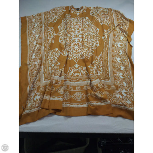 Shawl By Ann Taylor In Tan & White, Size: M