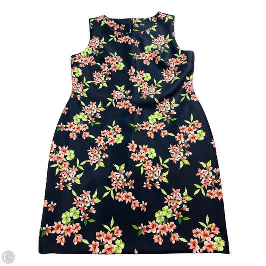Dress Casual Midi By Tommy Hilfiger In Floral Print, Size: 18