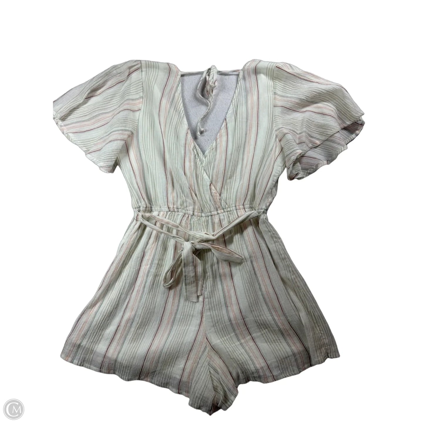 Romper By Mi Ami In Striped Pattern, Size: M
