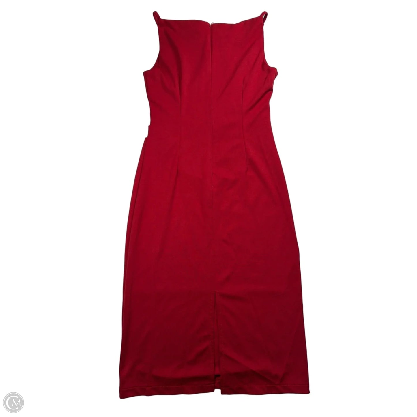 Dress Casual Midi By Clothes Mentor In Red, Size: M