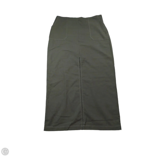Skirt Maxi By Fashion Nova In Green, Size: L