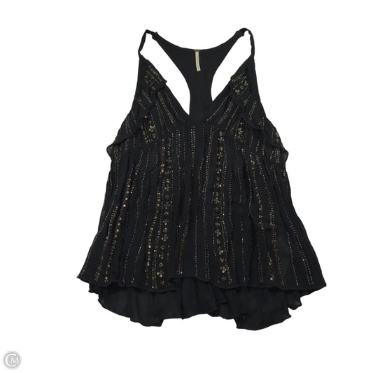 Top Sleeveless By Free People In Black, Size: M
