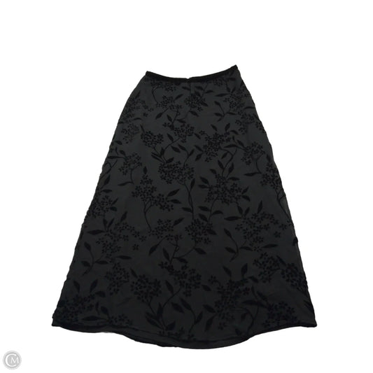 Skirt Maxi By Ann Taylor In Black, Size: 6p