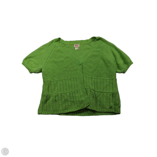Top Short Sleeve By Mossimo In Green, Size: M
