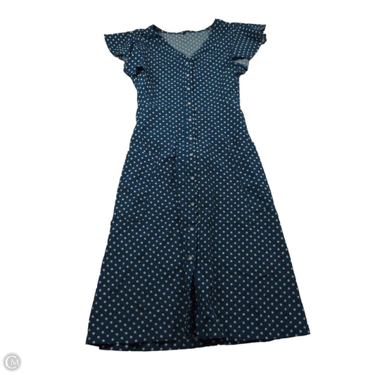 Dress Casual Midi By Clothes Mentor In Polkadot Pattern, Size: M