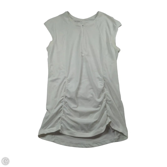 Athletic Tank Top By Athleta In White, Size: S