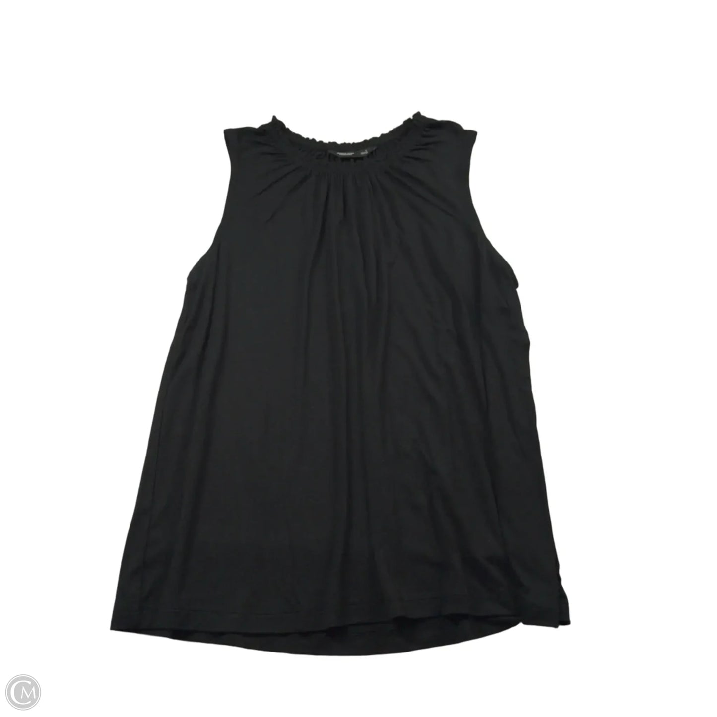 Top Sleeveless By Simply Vera In Black, Size: L