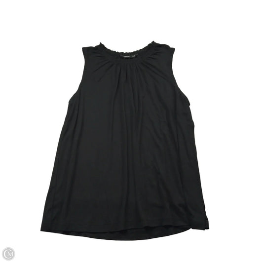 Top Sleeveless By Simply Vera In Black, Size: L
