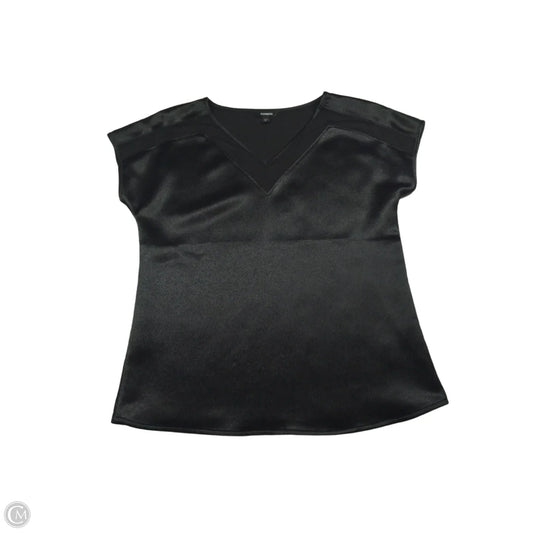 Top Short Sleeve By Express In Black, Size: Sp