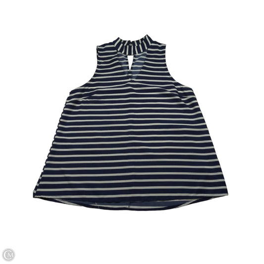 Top Sleeveless By Hyfve In Striped Pattern, Size: M
