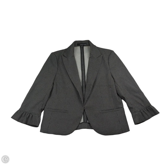 Blouse 3/4 Sleeve By Amanda + Chelsea In Black & White, Size: 10p