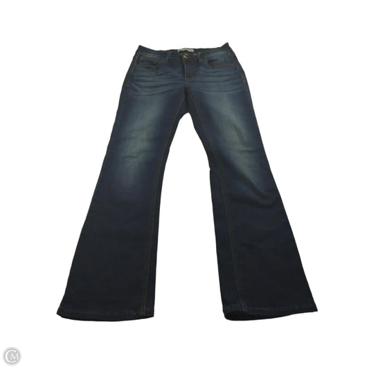Jeans Flared By Kancan In Blue Denim, Size: 30