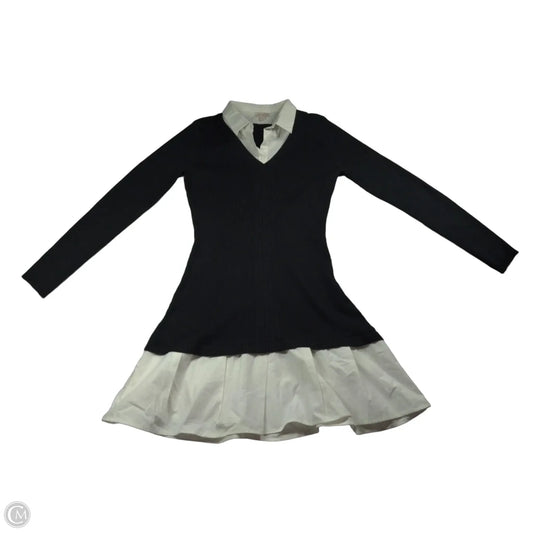 Dress Sweater By J For Justify In Black & White, Size: L