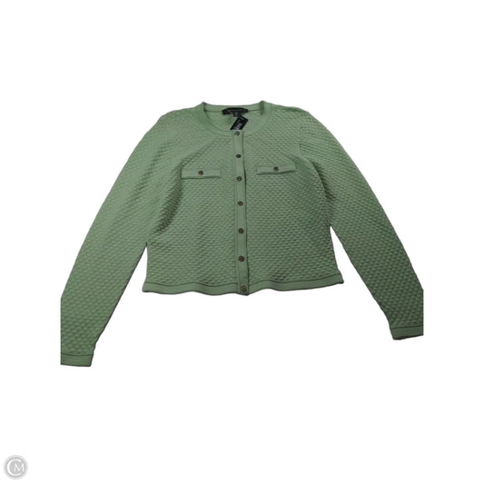 Cardigan By White House Black Market In Green, Size: L