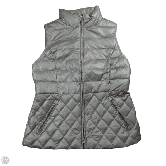 Vest Other By Talbots In Silver, Size: Sp